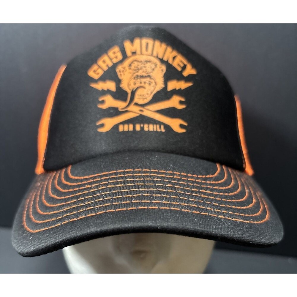Gas Monkey Bar N' Grill Garage Custom Cars Snapback Baseball Style Cap